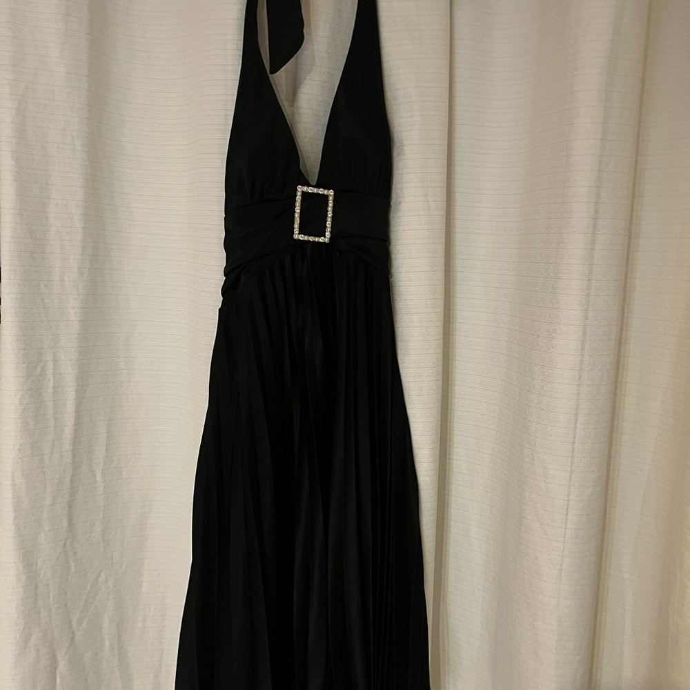 Black Halter Dress